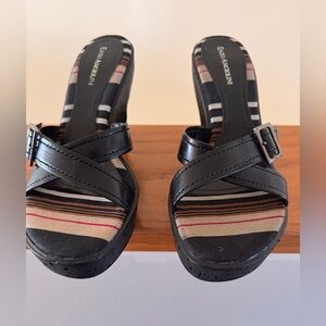 Elegant Black Strappy Sandals